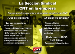 Sail sindikala: CNT enpresan