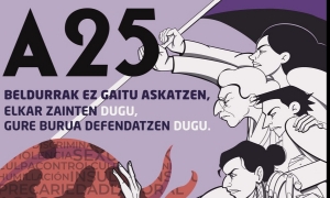 Beldurrak ez gaitu askatzen. Elkar zaintzen dugu. Elkarrekin, gure burua defendatzen dugu