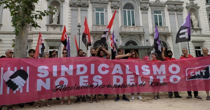 Amplio respaldo sindical al indulto de Las 6 de La Suiza
