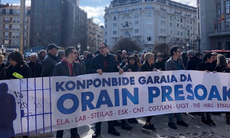 Konponbide garaia da. Orain presoak